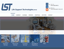 Tablet Screenshot of lifesupport-usa.com